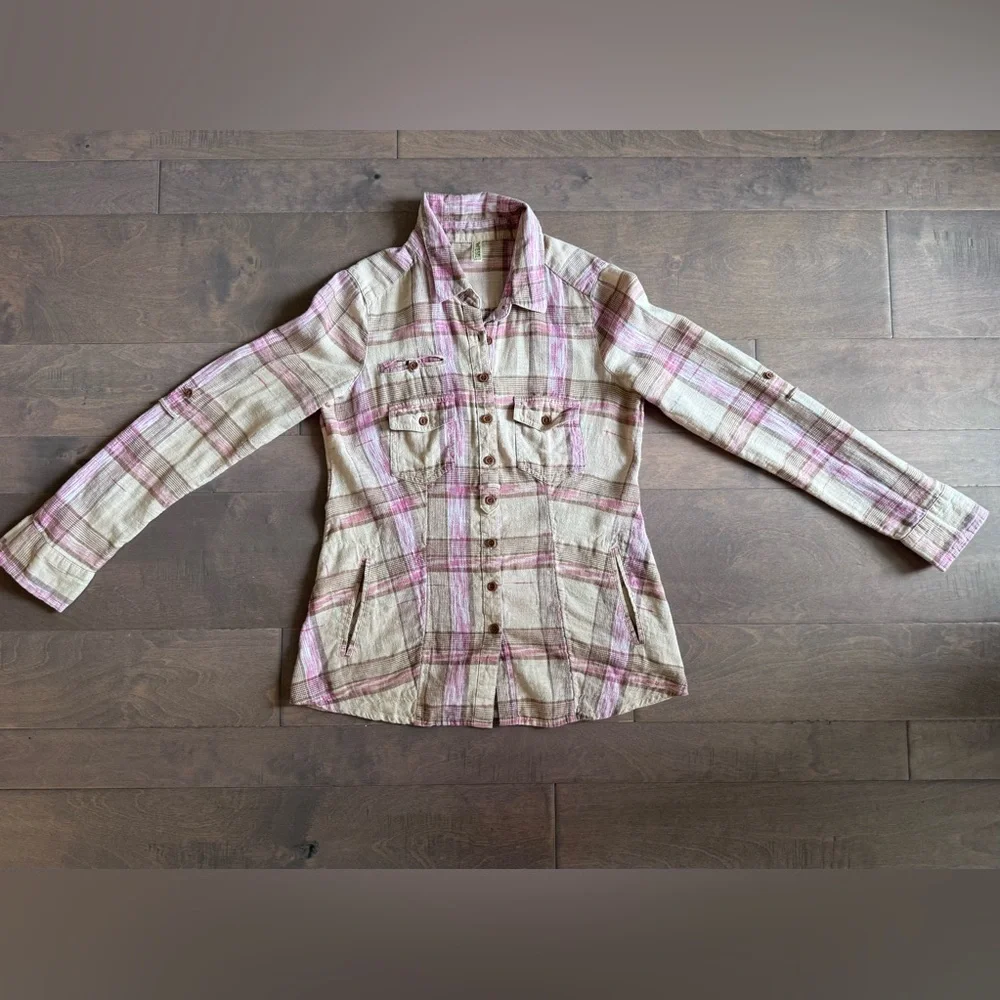 Free People Line & Cotton Flannel